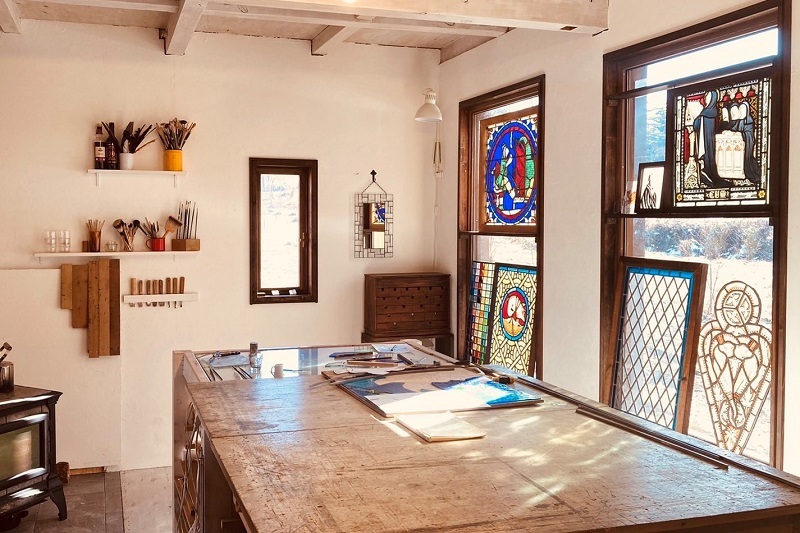 時屋ステンドグラス - 原村