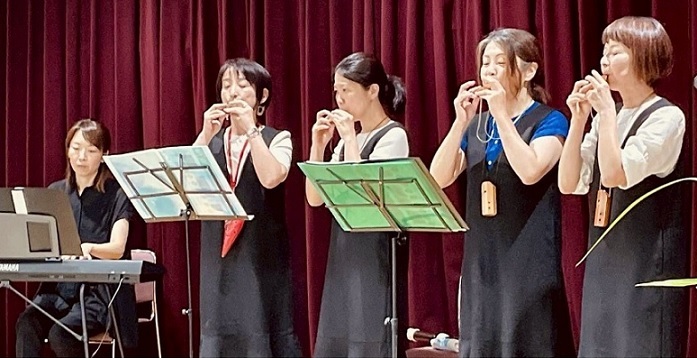 森のオカリナ樹音　音仲間ぴっぴ