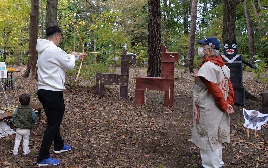 弓矢体験
