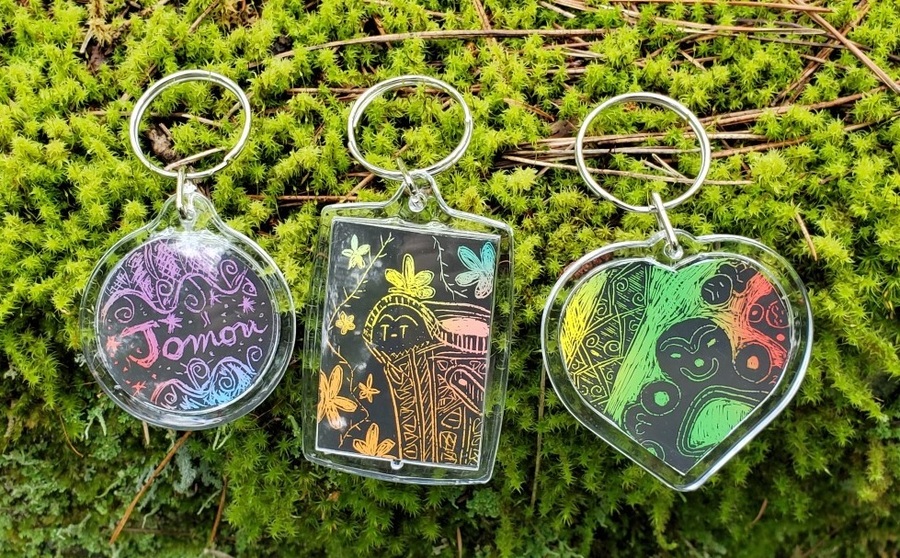 縄文キーホルダー