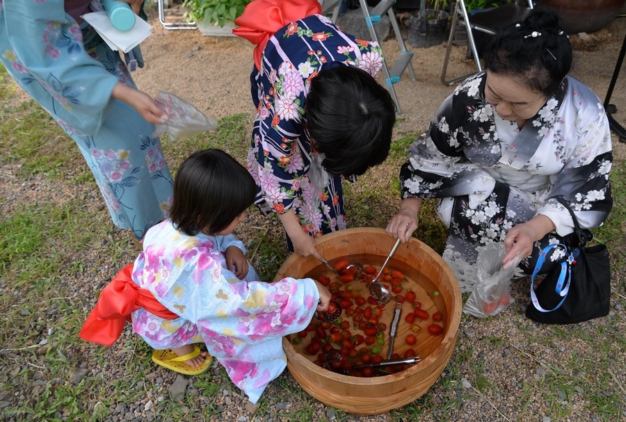トマトすくい