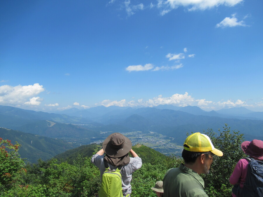 見返り坂からの綺麗な眺め