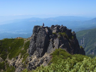 阿弥陀岳下山途中.jpg